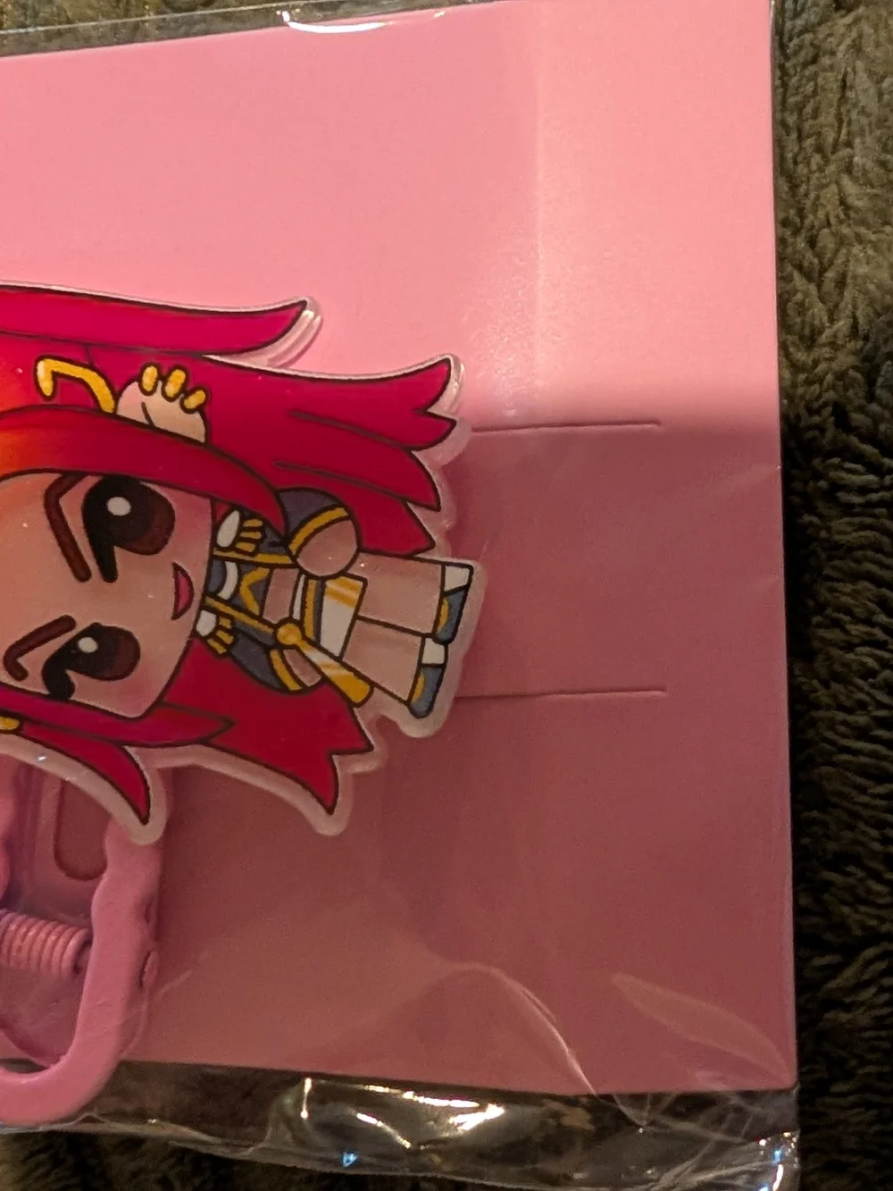 🦋 Pick 1  Cute K-pop Demon Hunters Character Hair Clips -